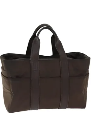 Hermès Dames, Pre-owned, Bruin, Maat: ONE Size Nylon