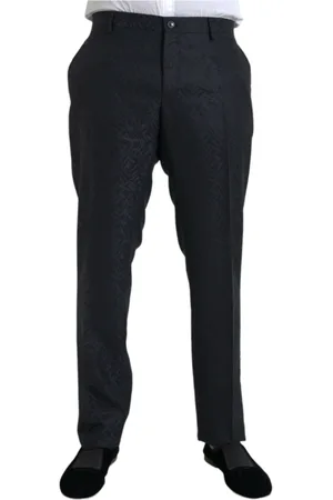 Dolce & Gabbana Heren, Broeken, Blauw, Maat: 3XL Wol