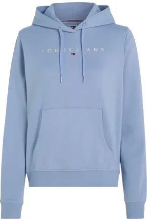 Tommy Hilfiger Heren, Sweatshirts & Hoodies, Blauw, Maat: S Katoen