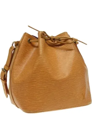 LOUIS VUITTON Dames, Pre-owned, Geel, Maat: ONE Size Leer