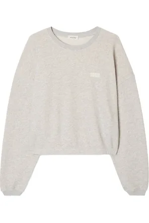 American Vintage Dames, Sweatshirts & Hoodies, Grijs, Maat: L