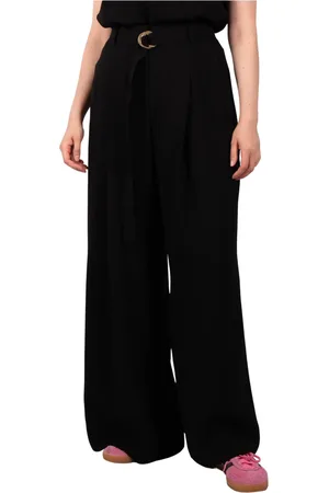 ULLA JOHNSON Dames, Broeken, Zwart, Maat: S