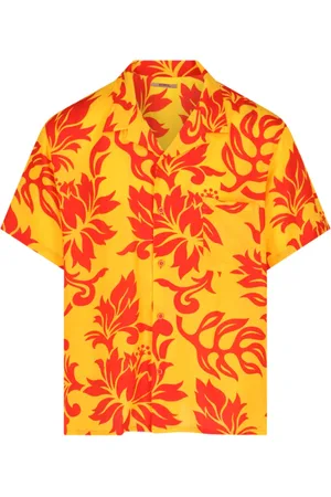 ERL Heren, Overhemden, Veelkleurig, Maat: XL Viscose