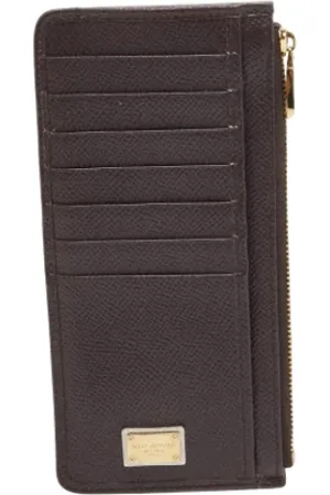 Dolce & Gabbana Dames, Pre-owned, Bruin, Maat: ONE Size Leer