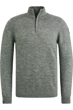 Vanguard Heren, Truien, Grijs, Maat: 2XL Katoen