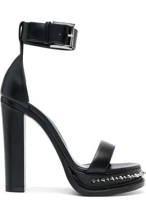 Alexander McQueen Dames, Schoenen, Zwart, Maat: 36 EU Leer