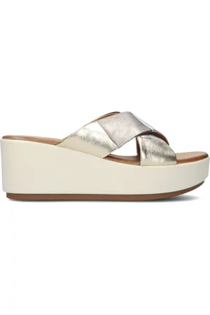 Lina Locchi Dames, Schoenen, Geel, Maat: 38 EU Leer