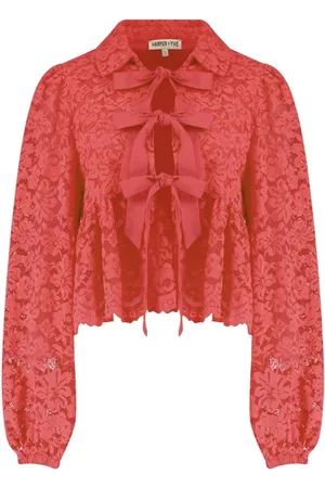 Harper & Yve Dames, Blouses & Shirts, Rood, Maat: XL