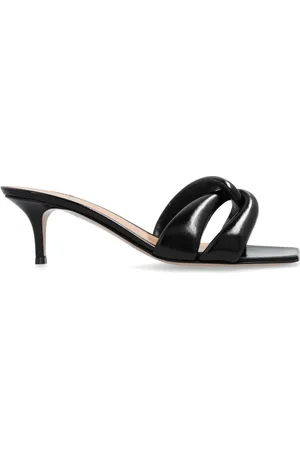 Gianvito Rossi Dames, Schoenen, Zwart, Maat: 38 1/2 EU Leer