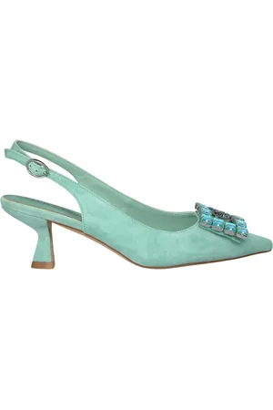 Alma en Pena Dames, Schoenen, Groen, Maat: 38 EU Leer