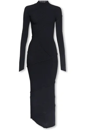 Balenciaga Dames, Jurken, Zwart, Maat: S Viscose