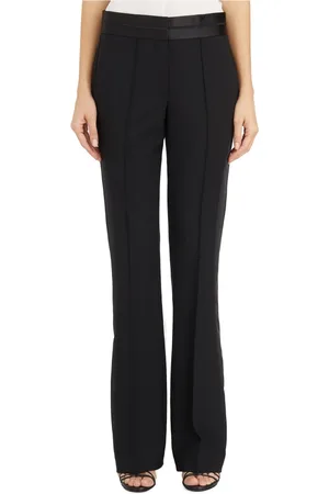 Helmut Lang Dames, Broeken, Zwart, Maat: S Wol