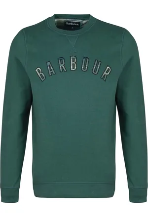 Barbour Heren, Sweatshirts & Hoodies, Groen, Maat: M Katoen
