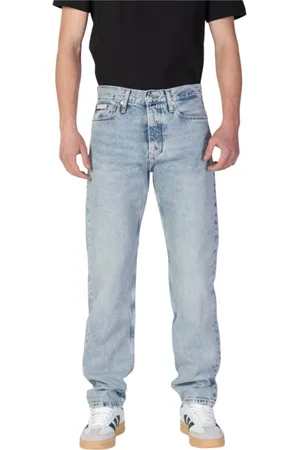 Calvin Klein Heren, Jeans, Blauw, Maat: W36 L32 Katoen
