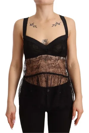Dolce & Gabbana Dames, Tops, Zwart, Maat: M Zijde