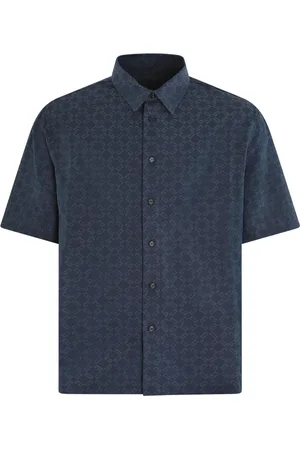 Givenchy Heren, Overhemden, Blauw, Maat: M