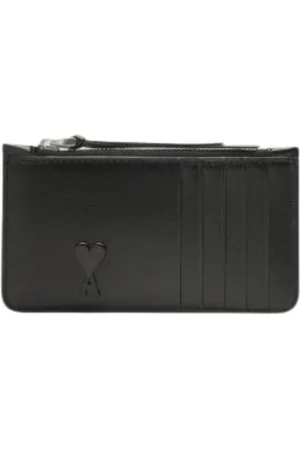 Ami Dames, Accessoires, Zwart, Maat: ONE Size Leer