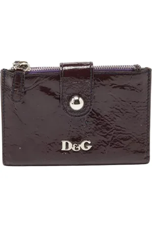Dolce & Gabbana Dames, Pre-owned, Paars, Maat: ONE Size Leer