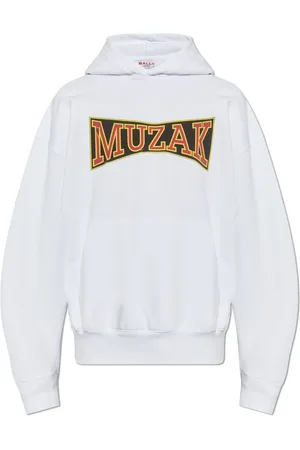 Bally Heren, Sweatshirts & Hoodies, Wit, Maat: 2XL Katoen