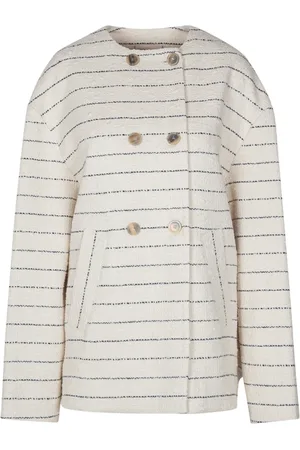 SEMICOUTURE Dames, Jassen, Wit, Maat: XS Katoen