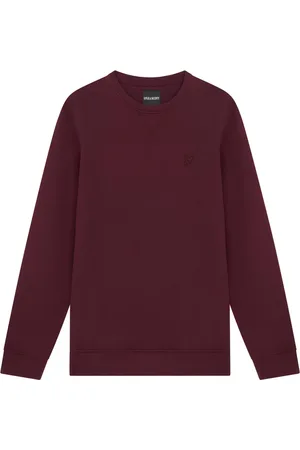 Lyle & Scott Heren, Sweatshirts & Hoodies, Rood, Maat: S Katoen