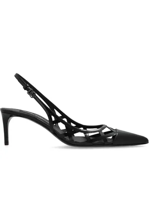 Dolce & Gabbana Dames, Schoenen, Zwart, Maat: 41 EU Leer