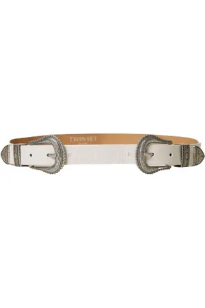 Twin-Set Dames, Accessoires, Wit, Maat: M Leer