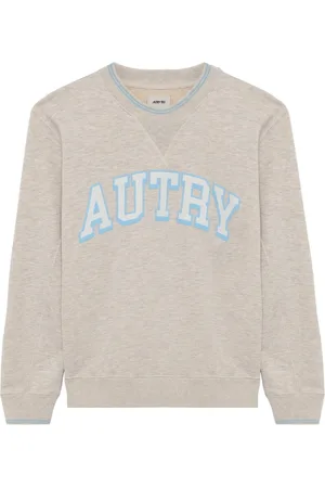 Autry Dames, Sweatshirts & Hoodies, Grijs, Maat: M Katoen