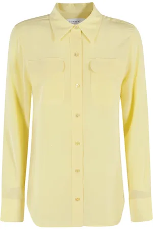 Equipment Dames, Blouses & Shirts, Geel, Maat: M