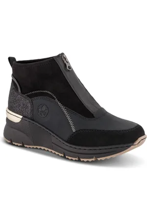 Rieker Dames, Schoenen, Zwart, Maat: 37 EU Leer