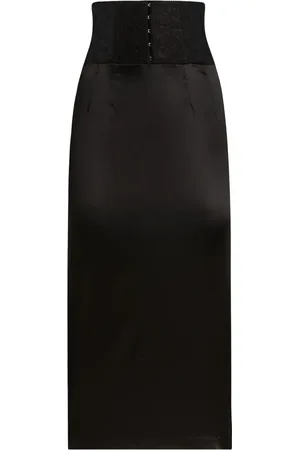 Dolce & Gabbana Dames, Rokken, Zwart, Maat: S