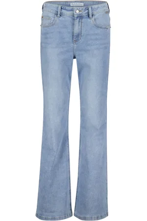 Red Button Dames, Jeans, Blauw, Maat: XL Katoen