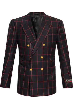 Gucci Heren, Jassen, Veelkleurig, Maat: XL Wol