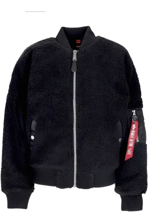 Alpha Industries Heren, Jassen, Zwart, Maat: S Poliester