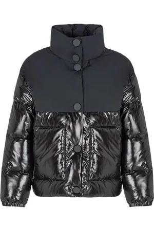 Armani Exchange Dames, Jassen, Zwart, Maat: L