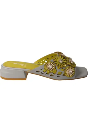 Jeannot Dames, Schoenen, Groen, Maat: 39 EU Synthetisch