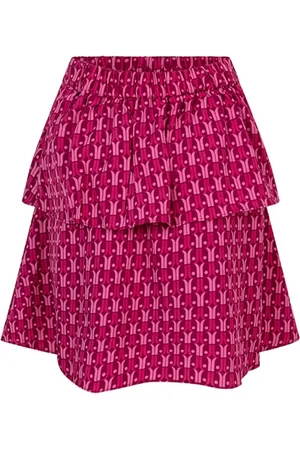 lofty manner Dames, Rokken, Roze, Maat: XS Poliester