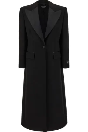 Dolce & Gabbana Dames, Mantels, Zwart, Maat: XS