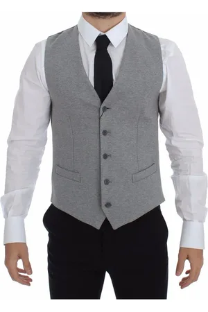 Dolce & Gabbana Heren, Pakken, Grijs, Maat: XS Katoen