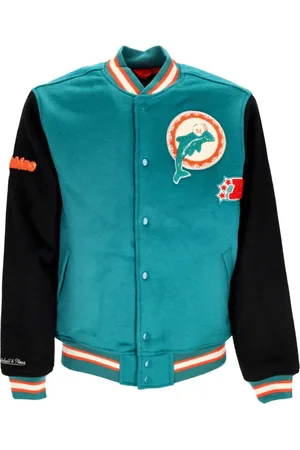 Mitchell & Ness Heren, Jassen, Blauw, Maat: L Wol