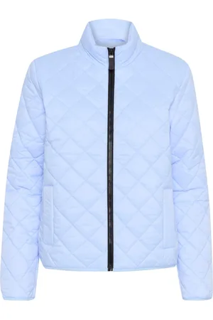 Kaffe Dames, Jassen, Blauw, Maat: L