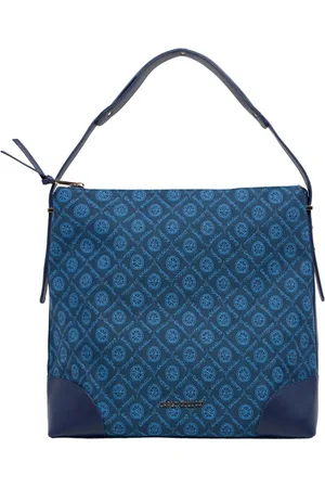 Carlo Colucci Dames, Tassen, Blauw, Maat: ONE Size