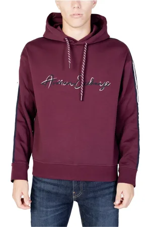 Armani Exchange Heren, Sweatshirts & Hoodies, Rood, Maat: L Katoen