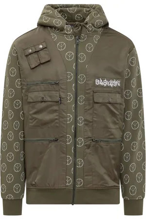 BABYLON Heren, Sweatshirts & Hoodies, Groen, Maat: S