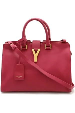 Saint Laurent Dames, Pre-owned, Roze, Maat: ONE Size Leer