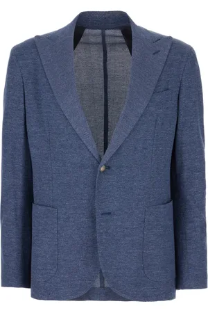 BARBA Heren, Jassen, Blauw, Maat: XL