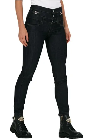 Liu Jo Dames, Jeans, Blauw, Maat: W25 Katoen