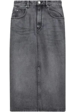 Isabel Marant Dames, Rokken, Grijs, Maat: XS Denim