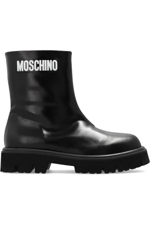 Moschino Dames, Schoenen, Zwart, Maat: 41 EU Leer