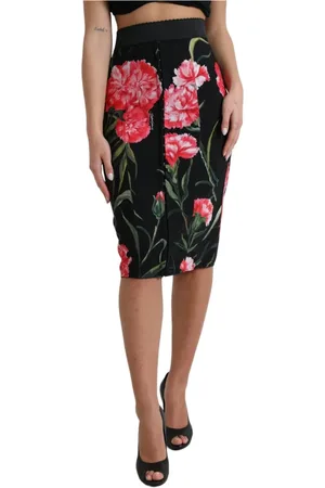 Dolce & Gabbana Dames, Rokken, Veelkleurig, Maat: 3XS Nylon